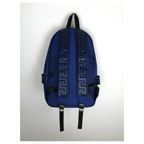 versace rucksack blau|versace biggie bag.